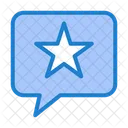 Favorite Chat Favorite Message Favorite Star Icon