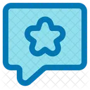 Favorite Chat Chat Star Icon