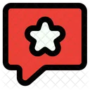 Favorite Chat Chat Star Icon