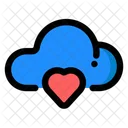 Favorite cloud  Icon