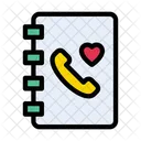 Favorite Contact Book  Icon