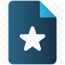 E Commerce Paper Star Icon