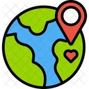 Favorite Earth location  Icon