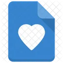 Favorite File Heart Icon