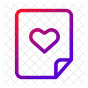 File Favorite Heart Icon