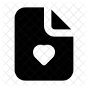 Favorite File Like File Love File Icon