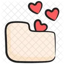 Favorite Folder Romantic Folder Love File Icon