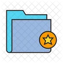 Favorite File Archive Icon