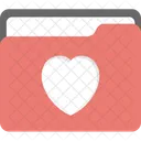 Heart Favourites Bookmarked Icon