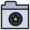 Favorite Folder Star Icon