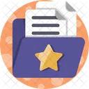 Favorite Folder File Star Icon