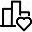 Favorite Graph Analytics Graph Icon