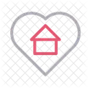 Favorite House Like Icon