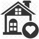 Favorite Heart House Icon