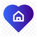 Favorite House Heart Icon