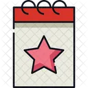 Calendar Date Note Icon