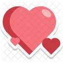Favorite Feeling Loved Hearts Icon
