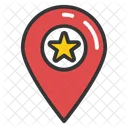 Favorite Location Pin Icon