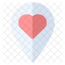 Love Location Map Icon