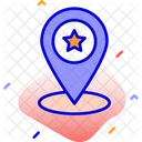 Favorite Location Location Pin Icon