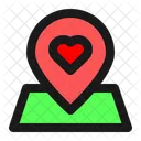 Favorite Location Favorite Pin Icon