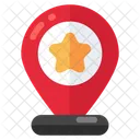 Favorite Location Direction Gps Icon