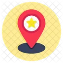 Favorite Location Direction Gps Icon