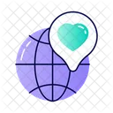 Favorite Location Favorite Gps Icon