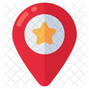 Favorite Location Direction Gps 아이콘