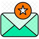 Favorite Mail Favorite Email Star Mail Icon