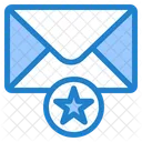 Mail Message Star Icon
