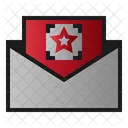 Mail Star Favorite Icon