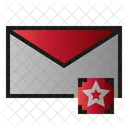 Mail Star Favorite Icon