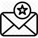 Favorite Mail Favorite Email Star Mail Icon