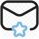 Favorite Mail Star Mails Icon