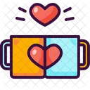 Mugs Heart Coffee Mug Icon