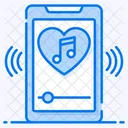 Favorite Music Audio Music Mobile Music Icône