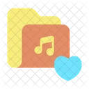 Favorite Music Folder  Icon