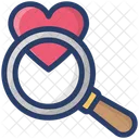 Favorite Shopping Search Finding Love Shopping Icon