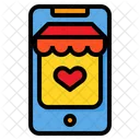 Favorite Shop Smartphone Icon