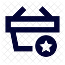 Favorite Shopping Basket  Icon