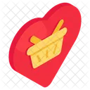 Favorite Shopping Shopping Basket Bucket Icon