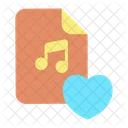 Favorite Song File  Icon