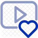 Favorite Video Media Clip Icon