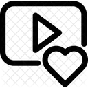 Favorite Video Media Clip Icon