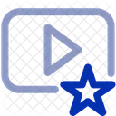 Favorite Video Media Clip Icon