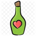 Favorite Wine Popping Cork Splashing Champagne Icon