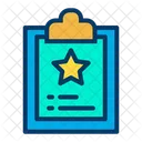 Clipboard Favorites Document Favorites Page Icon