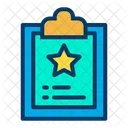 Clipboard Favorites Document Favorites Page Icon