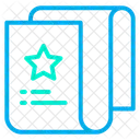 Favorites Document Favorites Page Notes Icon